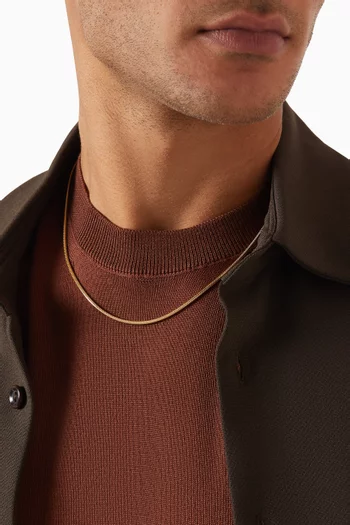 Bali Chain Necklace in Gold-plated Metal