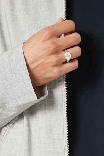 Liberty Ring in Silver-plated Brass