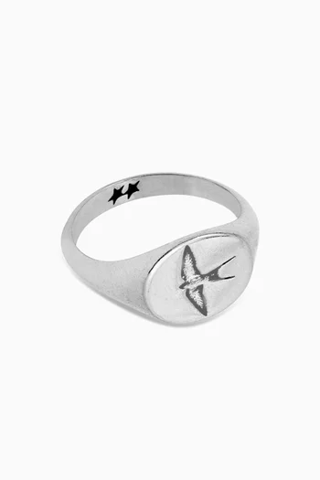 Liberty Ring in Silver-plated Brass