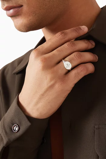 Liberty Ring in Silver-plated Brass