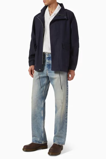 Field Jacket in Sateen Twill