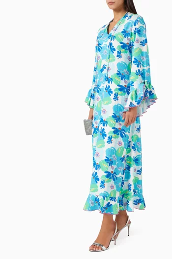 Hazel Ruffle Kaftan