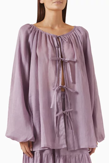 Mila Blouse in Linen