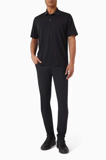 Sweater Polo Shirt in Merino Wool