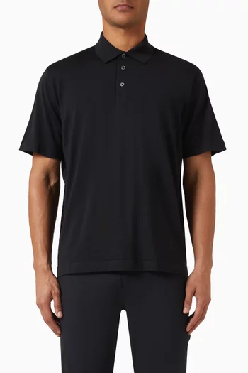Sweater Polo Shirt in Merino Wool