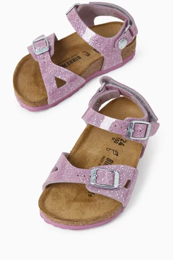 Rio Sandals in Cosmic Sparkle Birko-Flor®