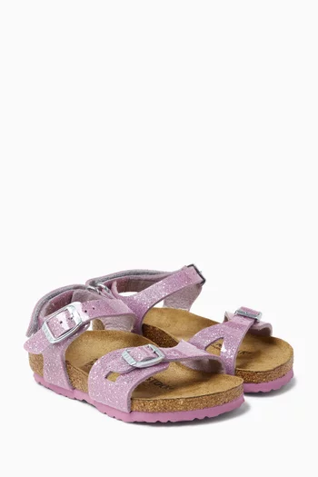 Rio Sandals in Cosmic Sparkle Birko-Flor®