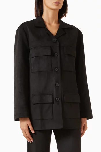 Nix Jacket in Suede