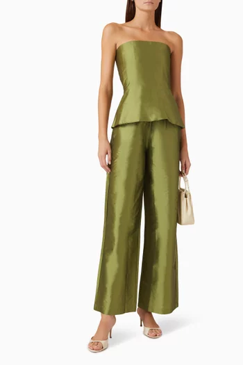 Veya Corset Top in Satin