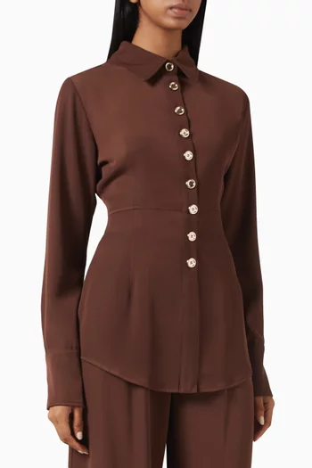 Risa Shirt in Crepe