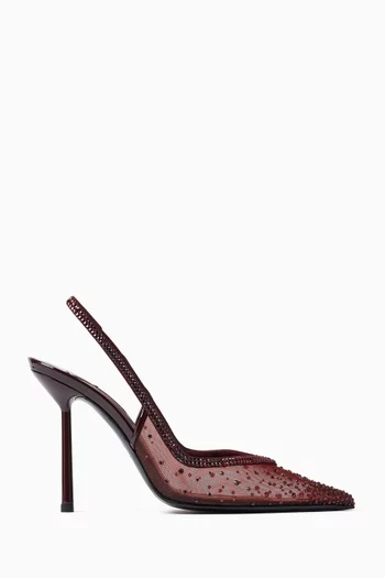 Nicole 100 Slingback Pumps in Mesh