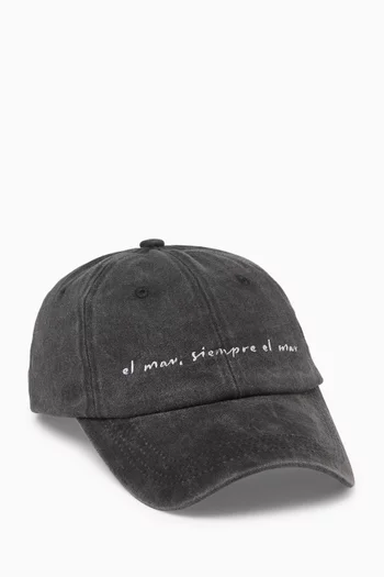 Siempre El Mar Embroidered Cap