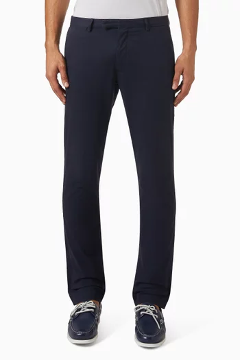 Greenwich Slim-fit Pants in Stretch-cotton