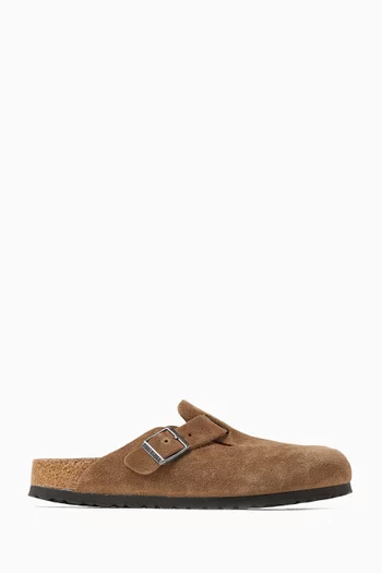 Boston Clogs in Suede