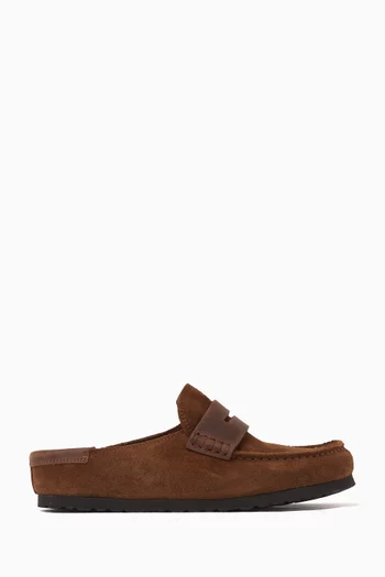 Naples Wrapped Clogs in Suede
