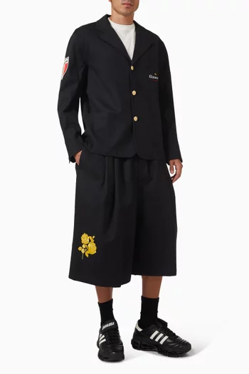 x Willy Chavarria Players Blazer in Twill