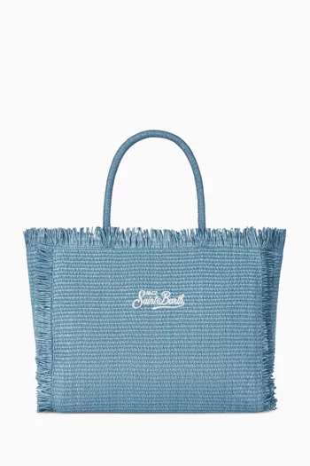 Colette Top-handle Bag in Straw