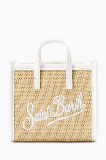 Micro Vivian Bag in Straw