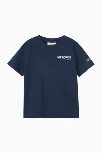 Graphic-print T-shirt in Jersey