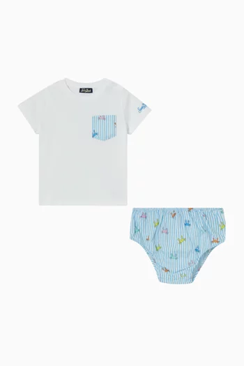 Samy Printed Two-piece Set