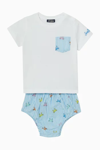 Samy Printed Two-piece Set