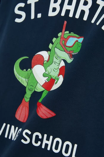 Graphic-print T-shirt in Jersey