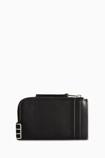 Loafer Zip Wallet in Leather