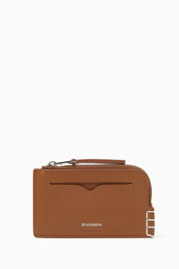 Loafer Zip Wallet in Leather