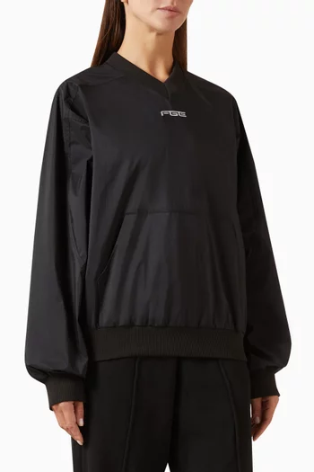 Pullover Track Jacket