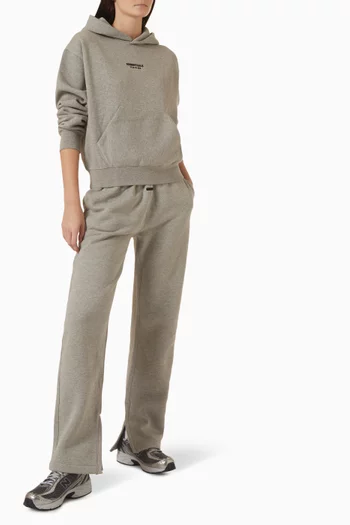 Classic Slim Track Pants in Fleece