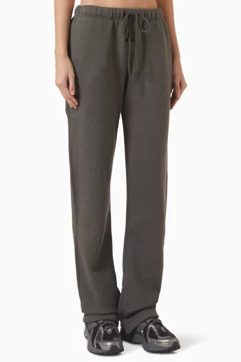 Classic Slim Track Pants in Fleece