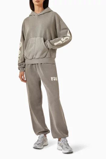 90s Cropped Hoodie in Fleece