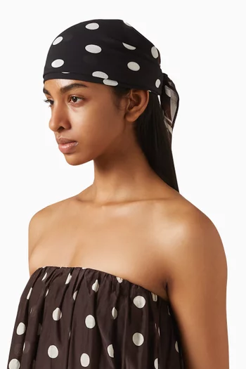 Luiza Polka-dot Scarf