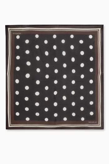 Luiza Polka-dot Scarf