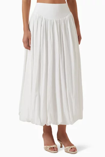 Zaira Bubble Skirt in Rayon Blend