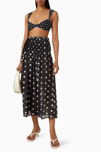 Marit Skirt in Cotton Blend