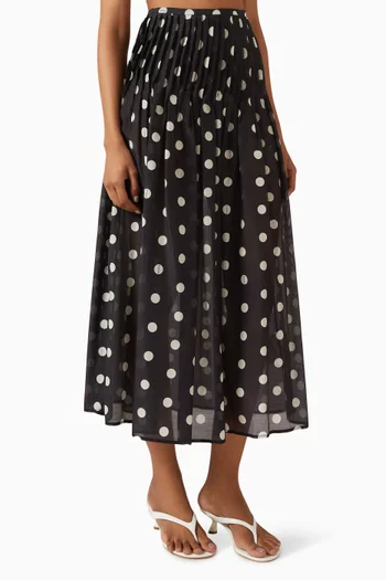Marit Skirt in Cotton Blend