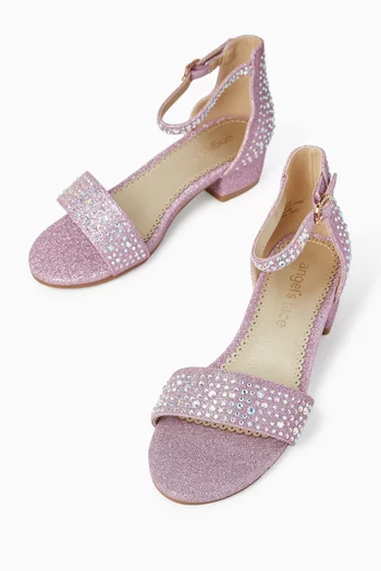Athena Crystal Sandals