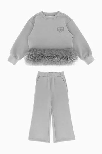 Deonne Top & Joggers Set in Jersey