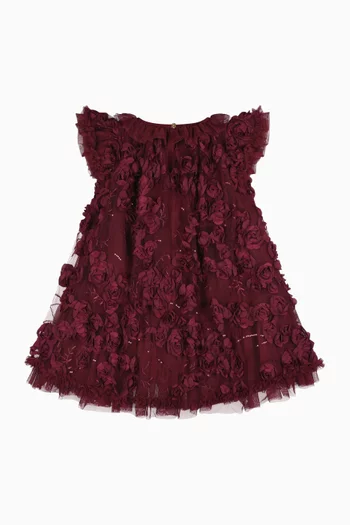 Ivy Polka Dot Dress in Lace