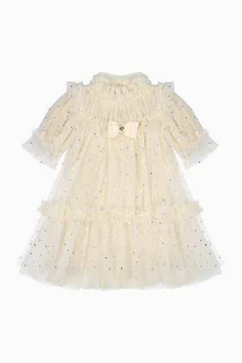 Myrtisa Heart Dress in Tulle