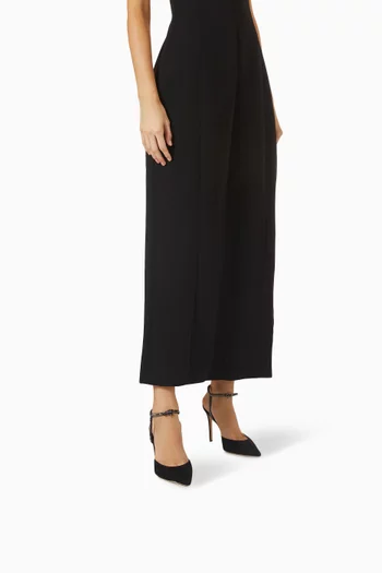 Pointed-toe 95 Pumps in Suede