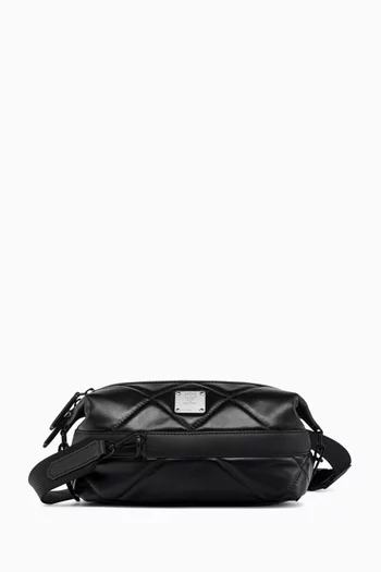 Aren Crossbody Bag in Quilted Leather