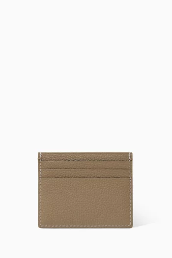 Monologo Card Holder in Leather