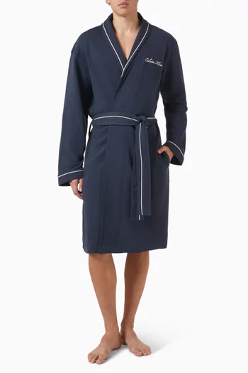 Bathrobe in Terry Fleece