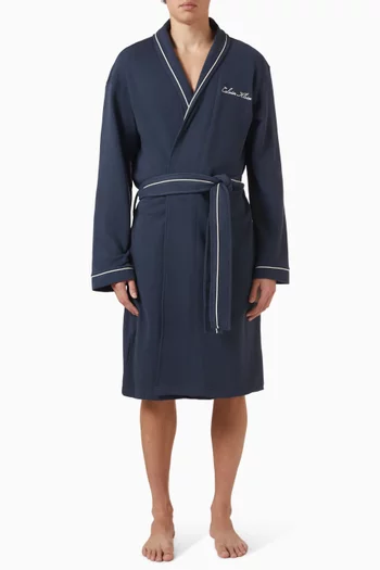 Bathrobe in Terry Fleece