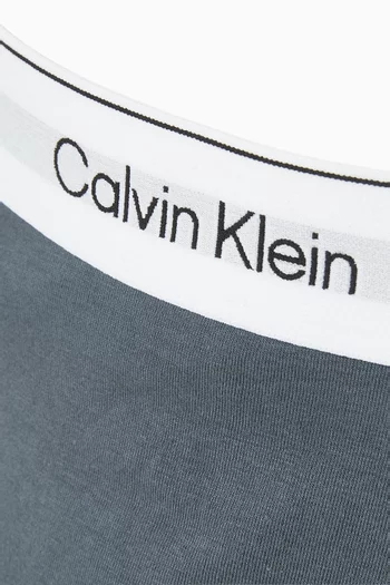 Relaxed Dart Trunks in Icon Cotton Stretch, Set of 3