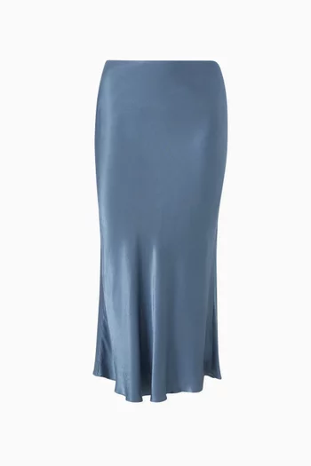 Anya Skirt in Satin Crepe