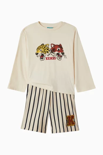 Animal Graphic T-Shirt in Organic Cotton