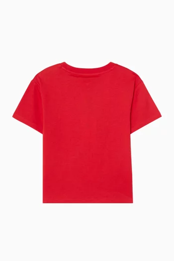 Logo T-Shirt in Cotton Jersey